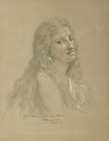 Bouguereau, William-Adolphe - Drawing of a Woman